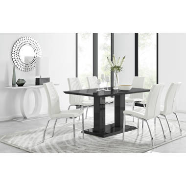 Glass dining best sale table sets clearance